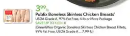 Publix Publix boneless skinless chicken breasts offer