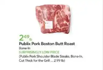 Publix Publix pork boston butt roast offer