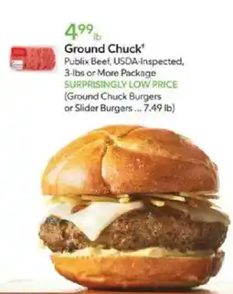 Publix Ground chuck offer