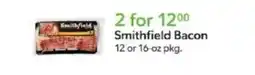 Publix Smithfield bacon offer