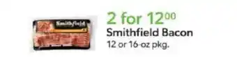 Publix Smithfield bacon offer