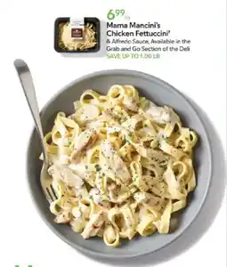 Publix Mama mancini's chicken fettuccini offer