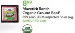 Publix Maverick ranch organic ground beef offer