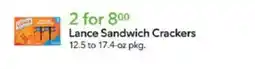 Publix Lance sandwich crackers offer