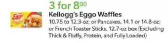 Publix Kellogg's eggo waffles offer