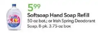 Publix Softsoap hand soap refill offer