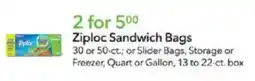 Publix Ziploc sandwich bags offer