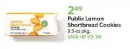Publix Publix lemon shortbread cookies offer