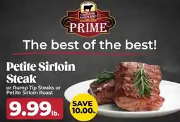 Roche Bros Petite sirloin steak offer