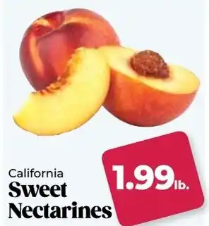 Roche Bros Sweet nectarines offer