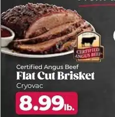 Roche Bros Flat cut brisket offer