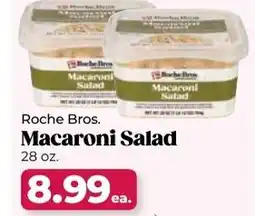 Roche Bros Macaroni salad offer