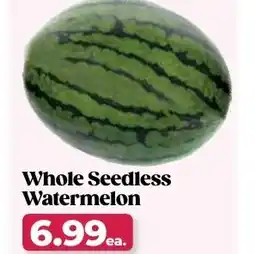 Roche Bros Whole seedless watermelon offer