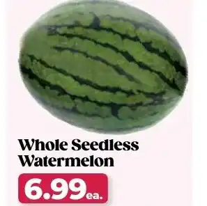 Roche Bros Whole seedless watermelon offer