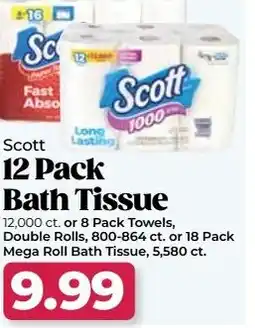 Roche Bros 12 pack bath tissue offer