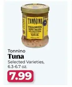 Roche Bros Tonnino tuna offer