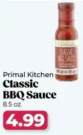 Roche Bros Primal kitchen classic bbq sauce offer