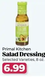 Roche Bros Primal kitchen salad dressing offer