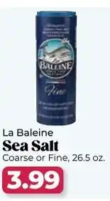 Roche Bros Sea salt offer
