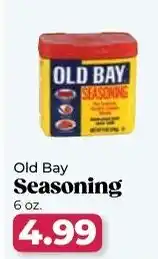 Roche Bros Old bay seasoning offer
