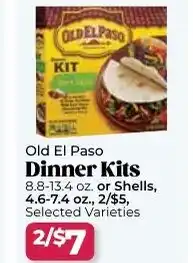 Roche Bros Old el paso dinner kits offer