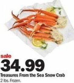 Meijer Treasures From The Sea Snow Crab offer