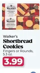 Roche Bros Walker's shortbread cookies offer