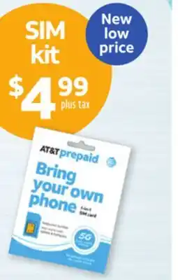 Family Dollar AT&T Prepaid SIM kit offer