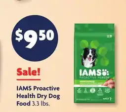 Family Dollar IAMS Proactive Health Dry Dog Food offer