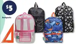 Family Dollar Backpacks offer