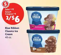 Family Dollar Blue Ribbon Classics Ice Cream offer