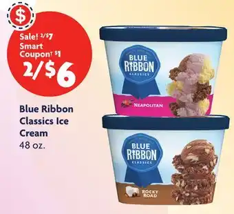 Family Dollar Blue Ribbon Classics Ice Cream offer
