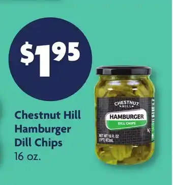 Family Dollar Chestnut Hill Hamburger Dill Chips offer