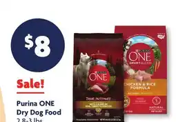 Family Dollar Purina ONE Dry Dog Food offer