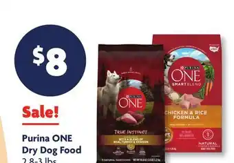 Family Dollar Purina ONE Dry Dog Food offer