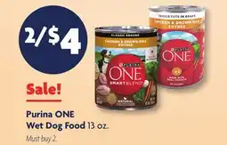 Family Dollar Purina ONE Wet Dog Food offer