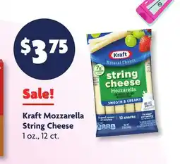 Family Dollar Kraft Mozzarella String Cheese offer