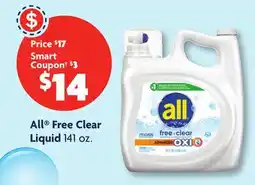 Family Dollar All Free Clear Liquid offer