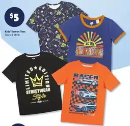 Family Dollar Kids' Screen Tees offer