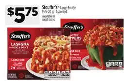 Dollar General Stouffer's Large Entrée offer