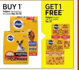 Dollar General Pedigree Dog Food offer