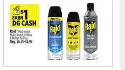 Dollar General Raid Multi Insect, Flying Insect or Wasp & Hornet offer
