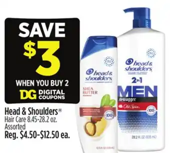 Dollar General Head & Shoulders Hair Care offer