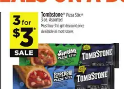 Dollar General Tombstone Pizza Stix offer