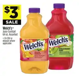 Dollar General Welch's Juice Cocktail offer