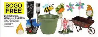 Dollar General Decor, Planters, Solar or Lighting offer