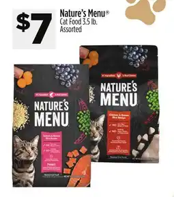 Dollar General Nature's Menu Cat Food offer