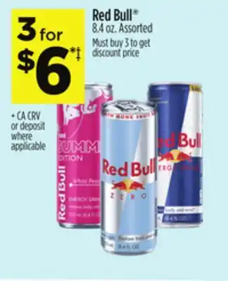 Dollar General Red Bull offer