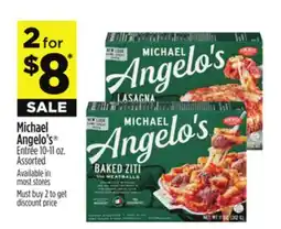 Dollar General Michael Angelo's Entrée offer