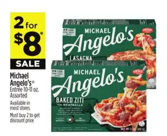 Dollar General Michael Angelo's Entrée offer